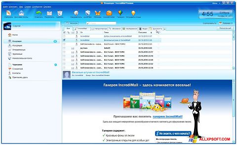 Screenshot IncrediMail para Windows XP