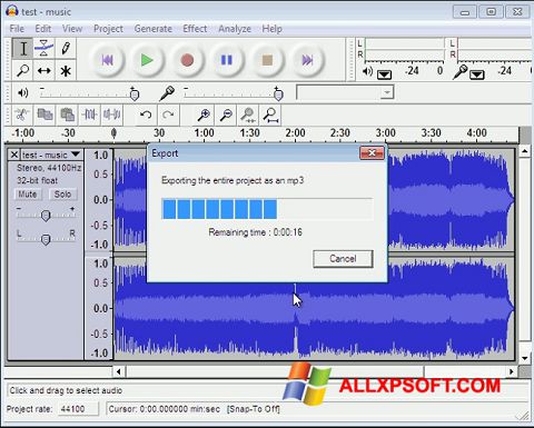 Screenshot Lame MP3 Encoder para Windows XP