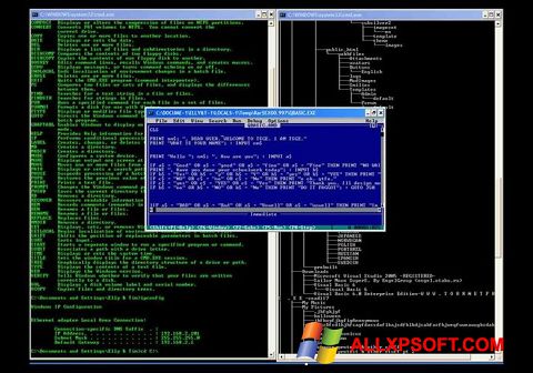 Screenshot QBasic para Windows XP