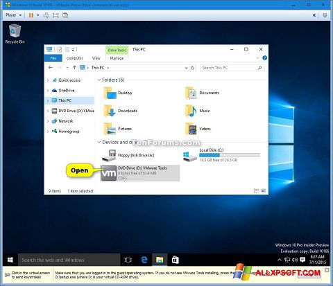 Screenshot Virtual CD para Windows XP